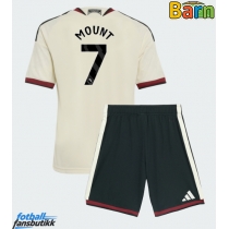 Manchester United Mason Mount #7 Tredjedraktsett Barn 2026-27 Kortermet (+ Korte bukser)